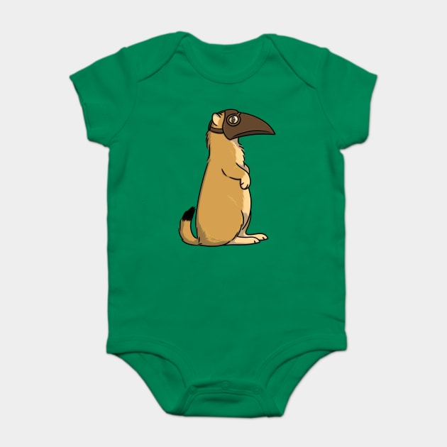 Plague Doctor Baby Bodysuit by DeguArts